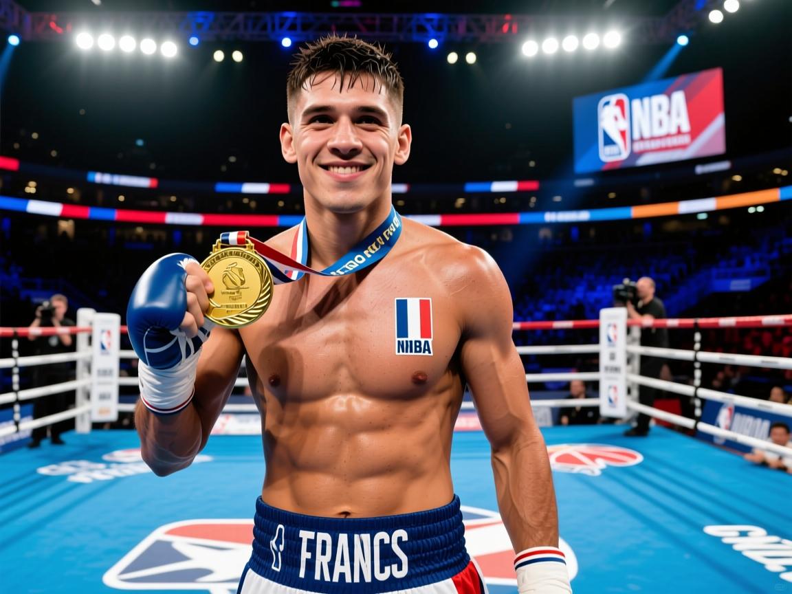 法国拳击手独得金牌展示实力 第2张